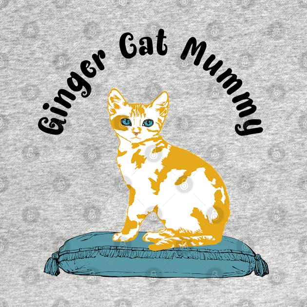 Ginger Cat Mummy by Miozoto_Design